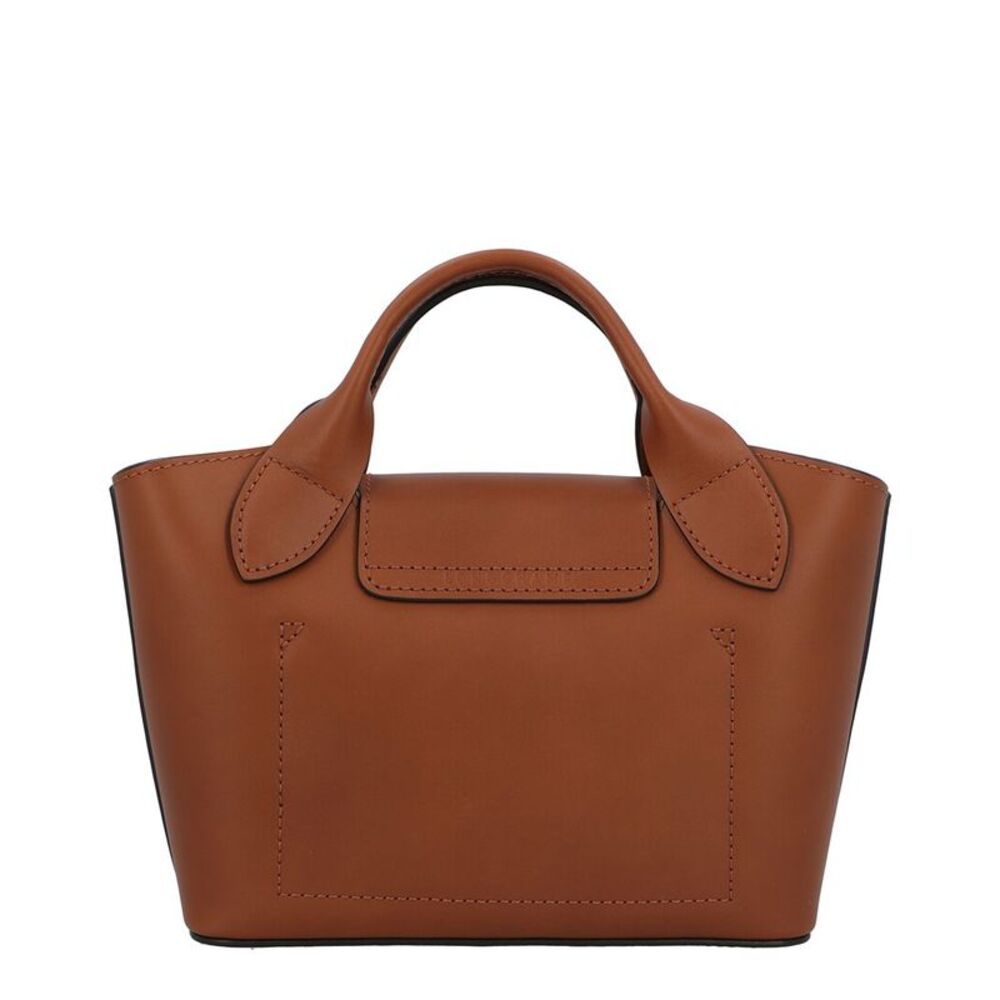 Longchamp Épure Xs Leather Tote, Brown - Picture 2 of 4